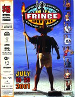 2001 Fringe program cover