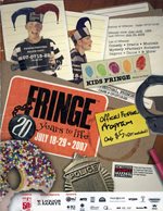 2007 Fringe program cover